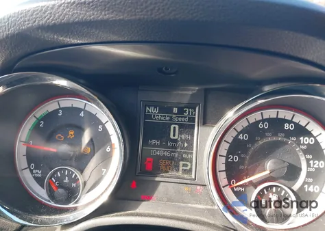 2011 Dodge Durango Crew из США, поврежденный, VIN 1D4SE4GTXBC593887